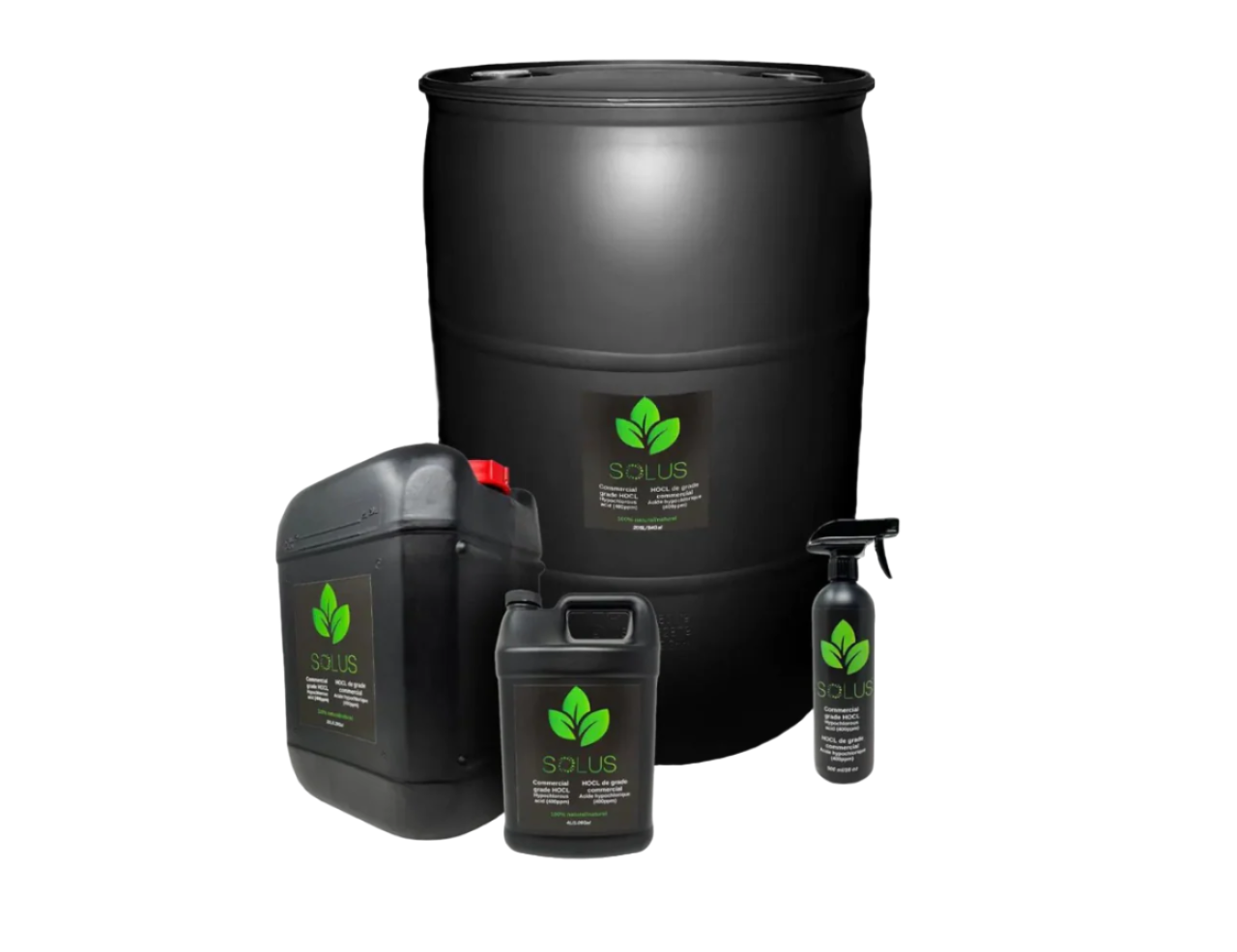 Solus HOCL de Grade Commercial